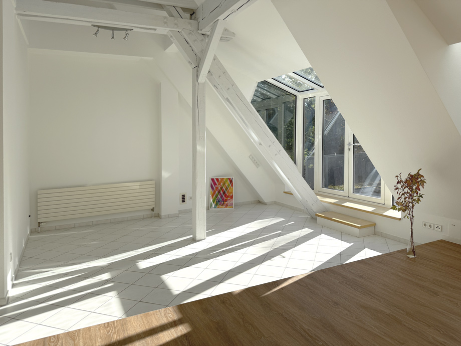 Wohnraum Dachgeschosswohnung Ostfildern-Scharnhauser Park