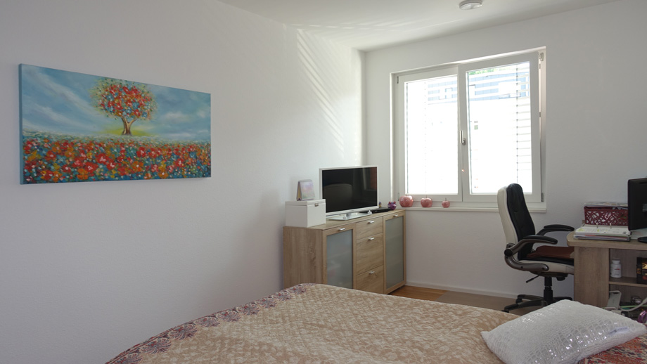 Schlafzimmer Etagenwohnung Esslingen-Gr�ne H�fe