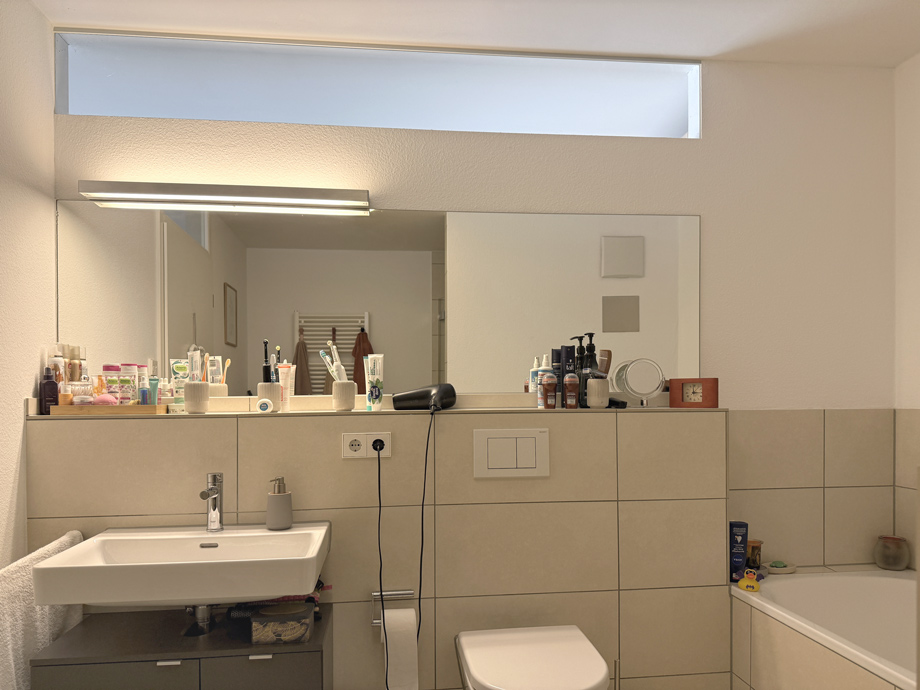 Bad mit Tageslicht Etagenwohnung Esslingen-Gr�ne H�fe