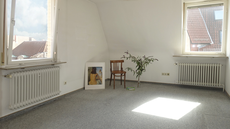 Zimmer Nr. 2 Dachgeschosswohnung Stuttgart