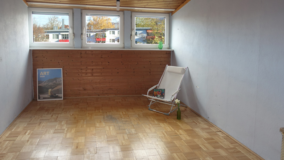 Zimmer Nr. 1 Dachgeschosswohnung Stuttgart-Ost