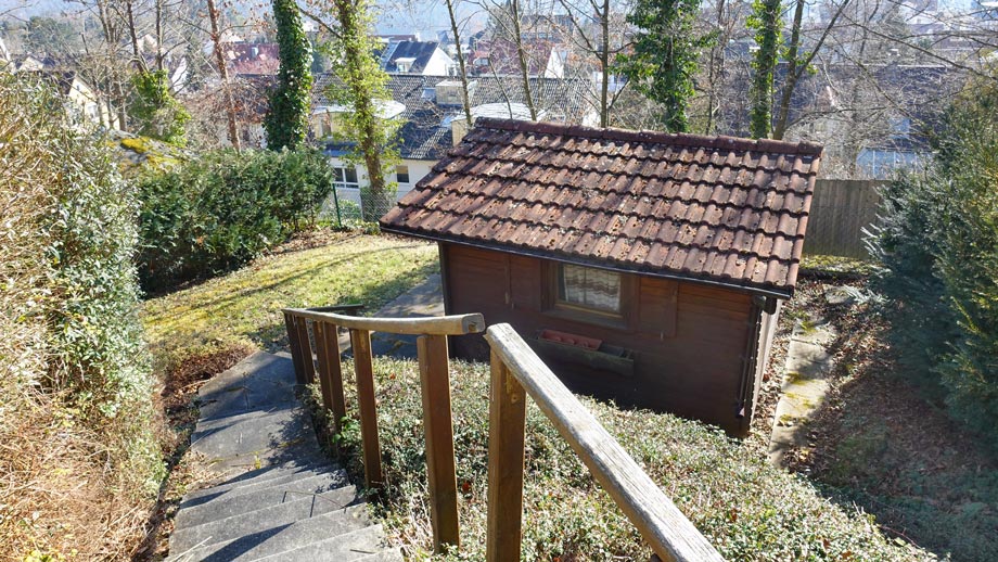 Gartentreppe Erdgeschosswohnung Stuttgart-Frauenkopf