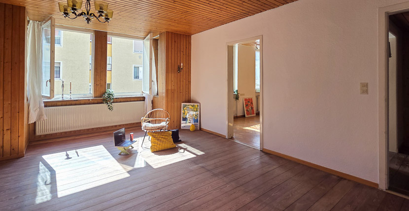 gro�z�gige R�ume, �ber 3m hoch Etagenwohnung Stuttgart