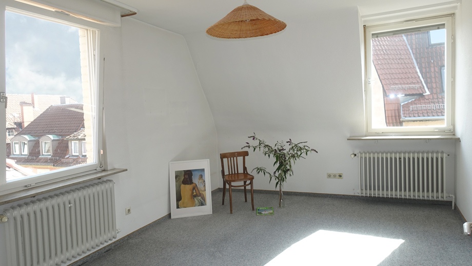 Zimmer Nr. 2 Dachgeschosswohnung Stuttgart