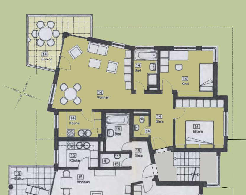  Etagenwohnung Esslingen-W�ldenbronn