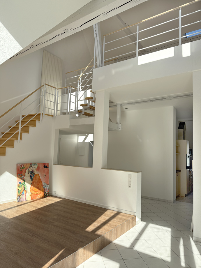 Wohnraum Dachgeschosswohnung Ostfildern-Scharnhauser Park