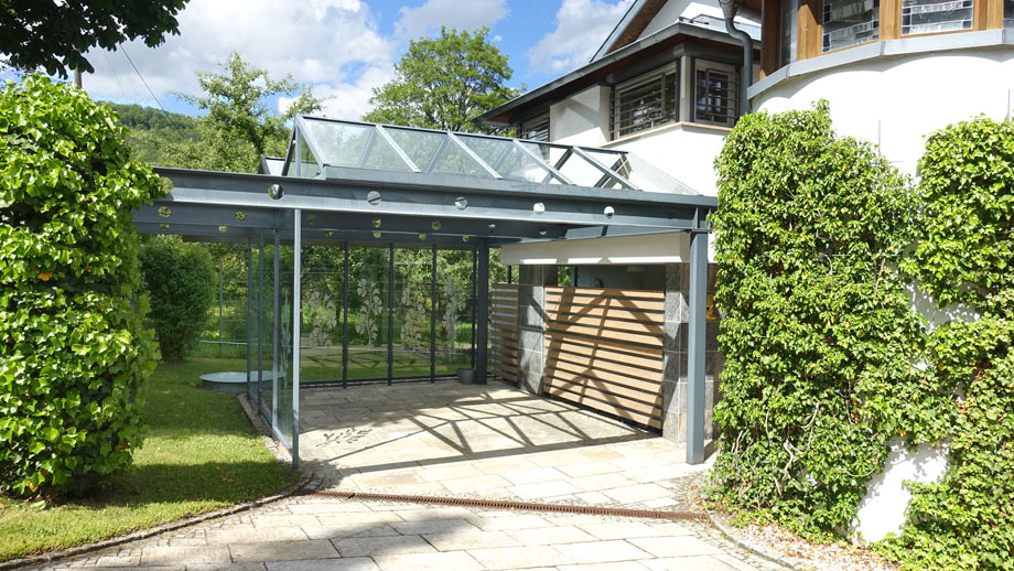 Carport Einfamilienhaus M�hlhausen im T�le