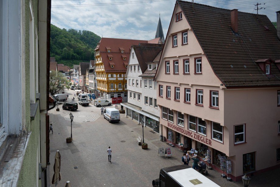 sch�ner Ausblick Mehrfamilienhaus Geislingen