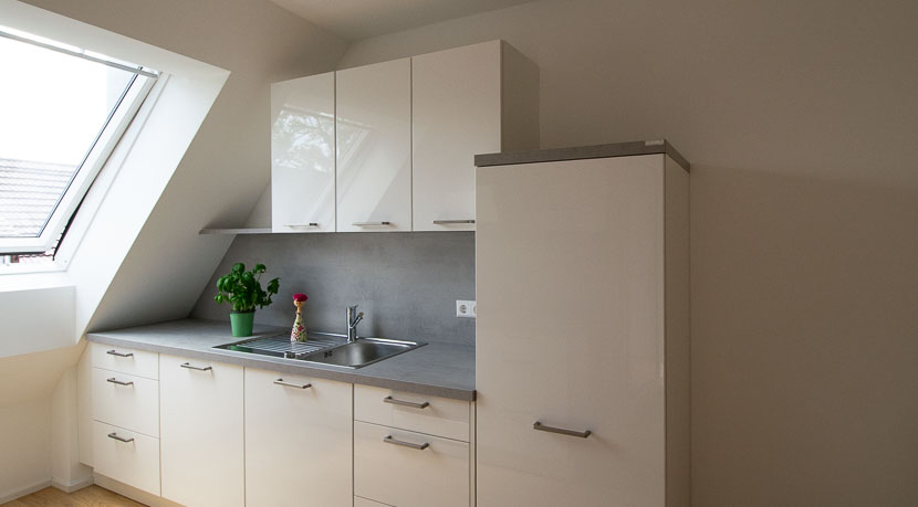 Raum f�r Essen und Wohnen in Studioatmosph�re Maisonettewohnung Stuttgart-Zuffenhausen