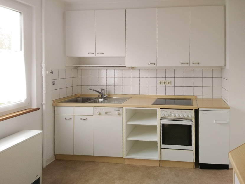 ger�umige Einbauk�che Etagenwohnung Stuttgart