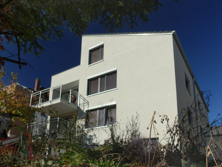 Ansicht vom Garten Wohnung Stuttgart-Vaihingen