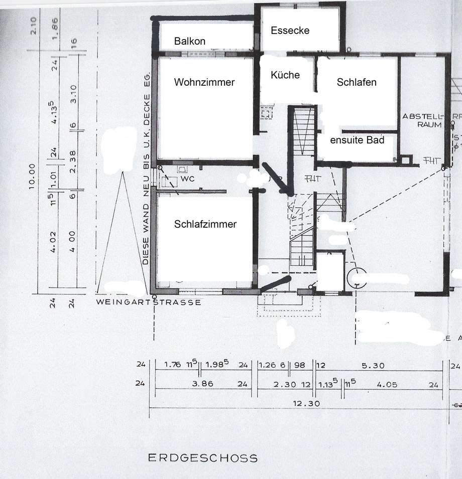 ger�umige 65 qm Wohnung Erdgeschosswohnung Denkendorf