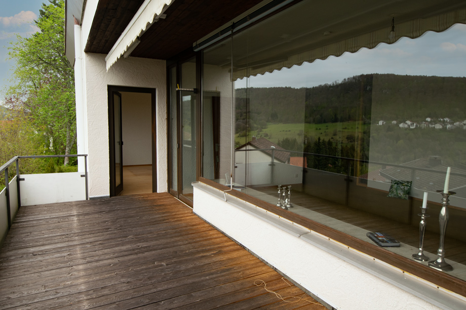 breiter Westbalkon Einfamilienhaus Albstadt-Ebingen