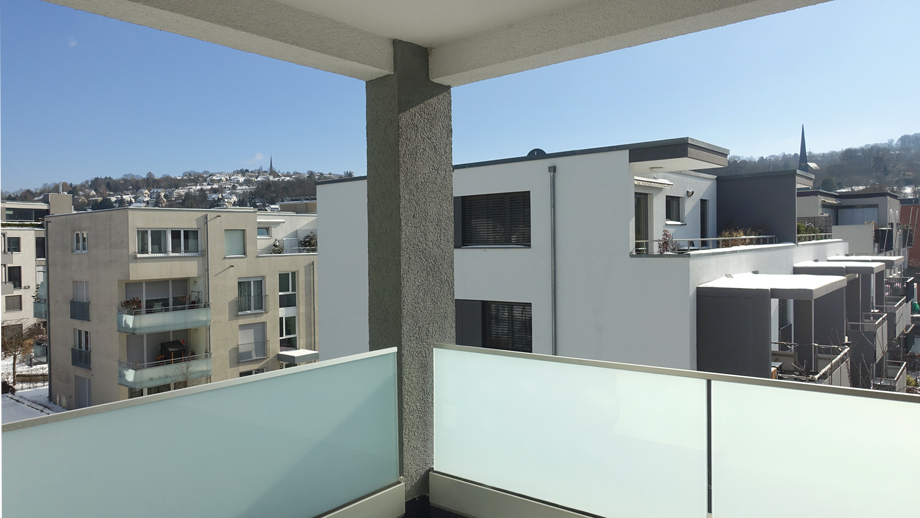 Balkon Nr. 2 Etagenwohnung Esslingen-Gr�ne H�fe
