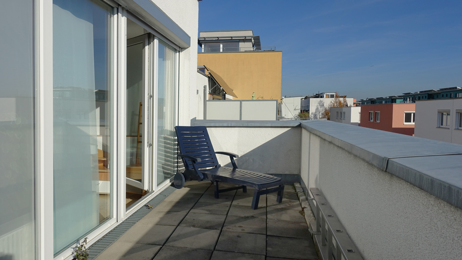 Dachterrasse nach S�den Haus Ostfildern-Scharnhauser Park