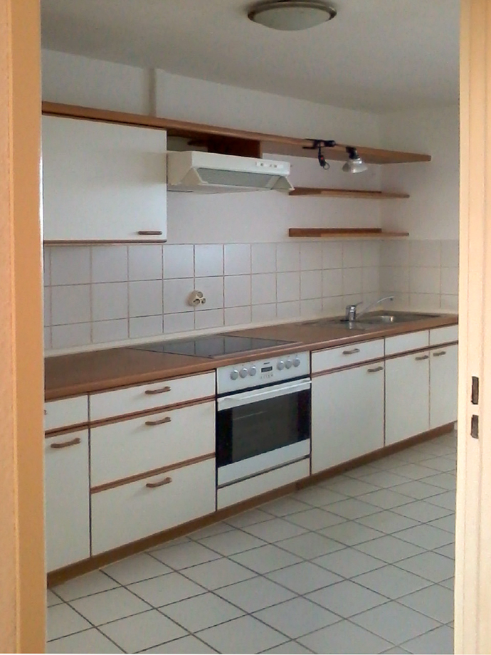 Einbaukueche vorhanden Etagenwohnung Stuttgart