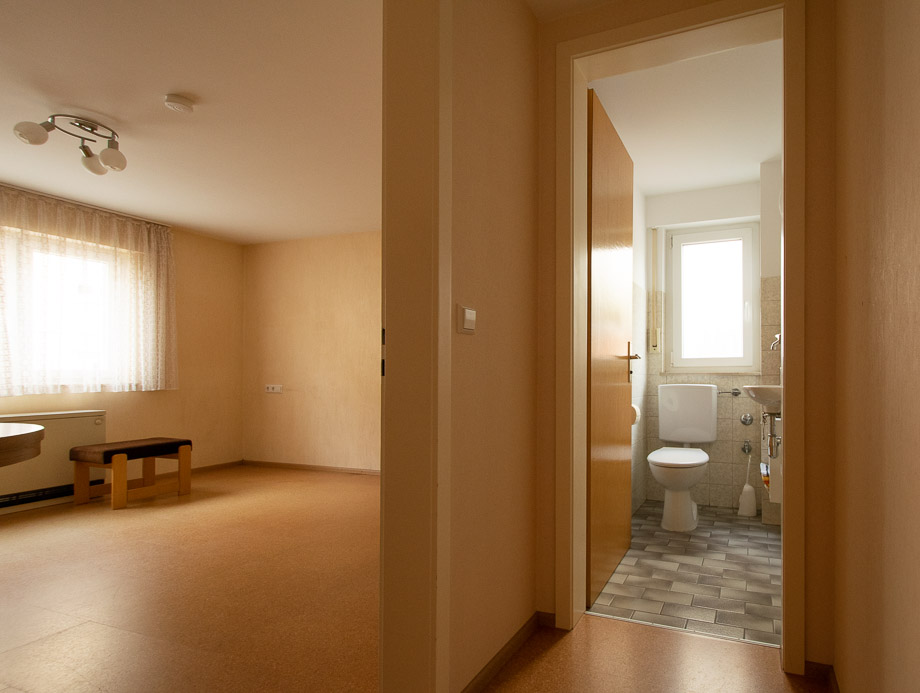 separates G�ste WC Erdgeschosswohnung Denkendorf