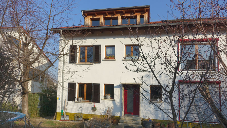 Ansicht Erdgeschosswohnung Esslingen-Zollberg