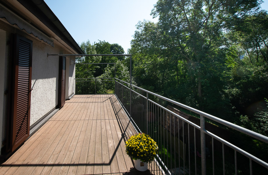 ca. 20m� gro�e Terrasse Etagenwohnung Stuttgart