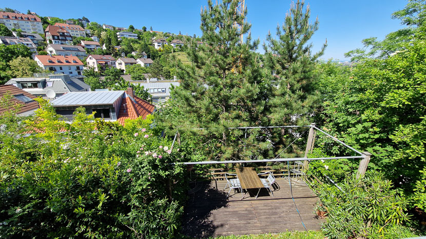 sch�ner Blick �ber die M�nchhalde Einfamilienhaus Stuttgart