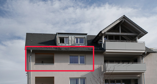 gepflegte Wohnung im zweiten Stock Esslingen Etagenwohnung Moderne Singlewohnung mit Balkon und Tiefgaragenplatz