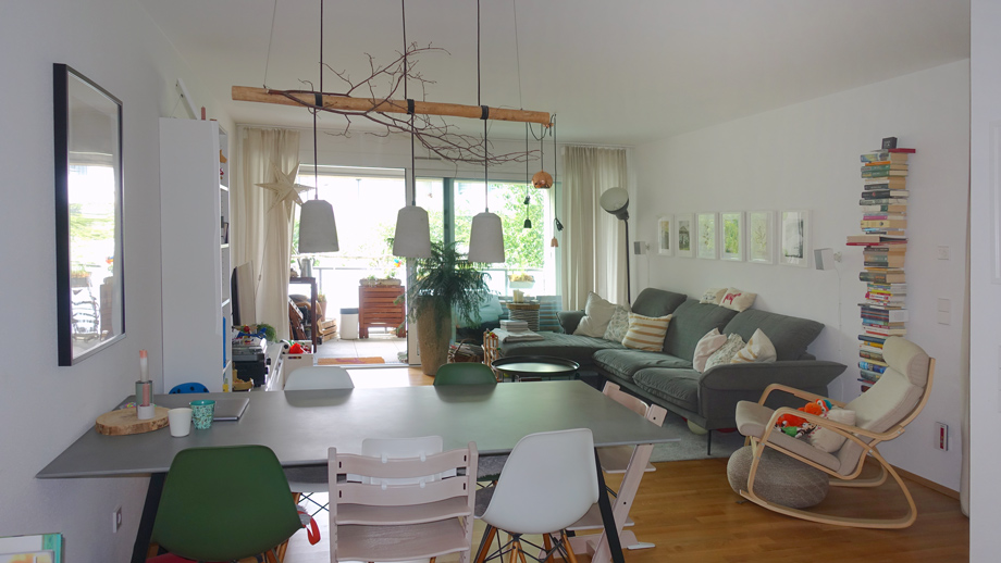 Wohnen und Essen Etagenwohnung Esslingen-Gr�ne H�fe