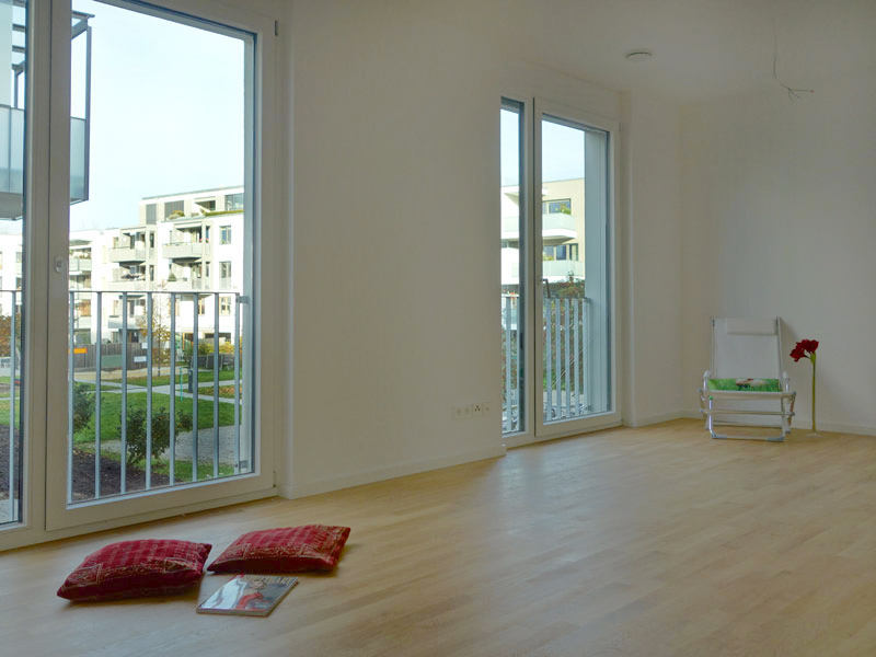 Schlaf- und Arbeitszimmer Etagenwohnung Esslingen-Gr�ne H�fe