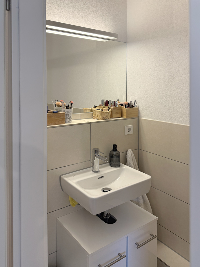 separates WC Etagenwohnung Esslingen-Gr�ne H�fe