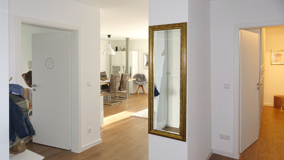 gro�z�gige Diele Erdgeschosswohnung Fellbach