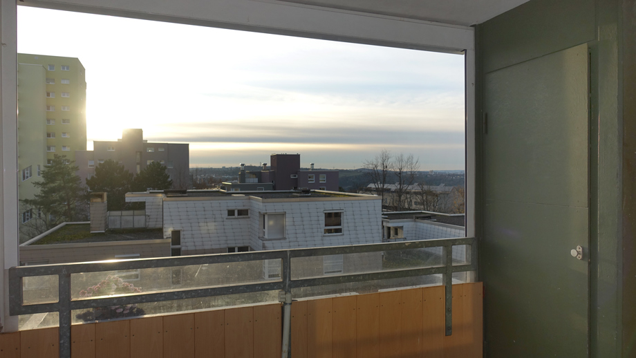 �berdachter Balkon Wohnung Stuttgart-Neugereut