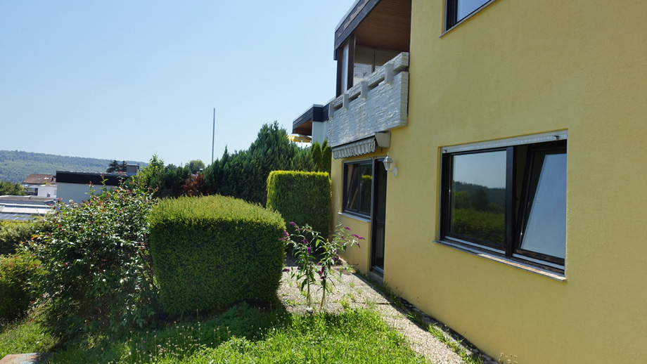 S�dterrasse unten Einfamilienhaus Esslingen-Zell