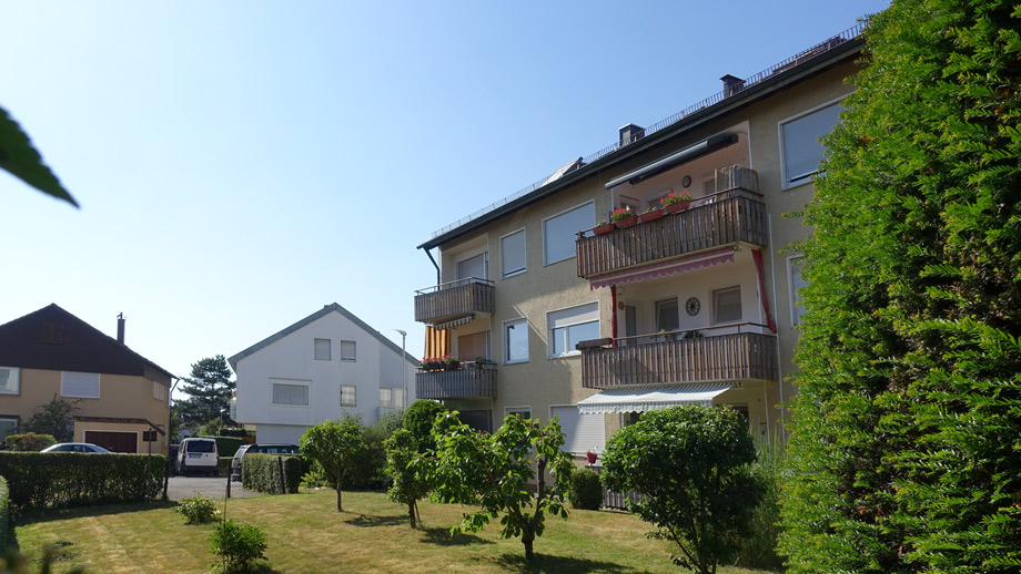Ansicht mit Garten Wohnung Ostfildern-Kemnat