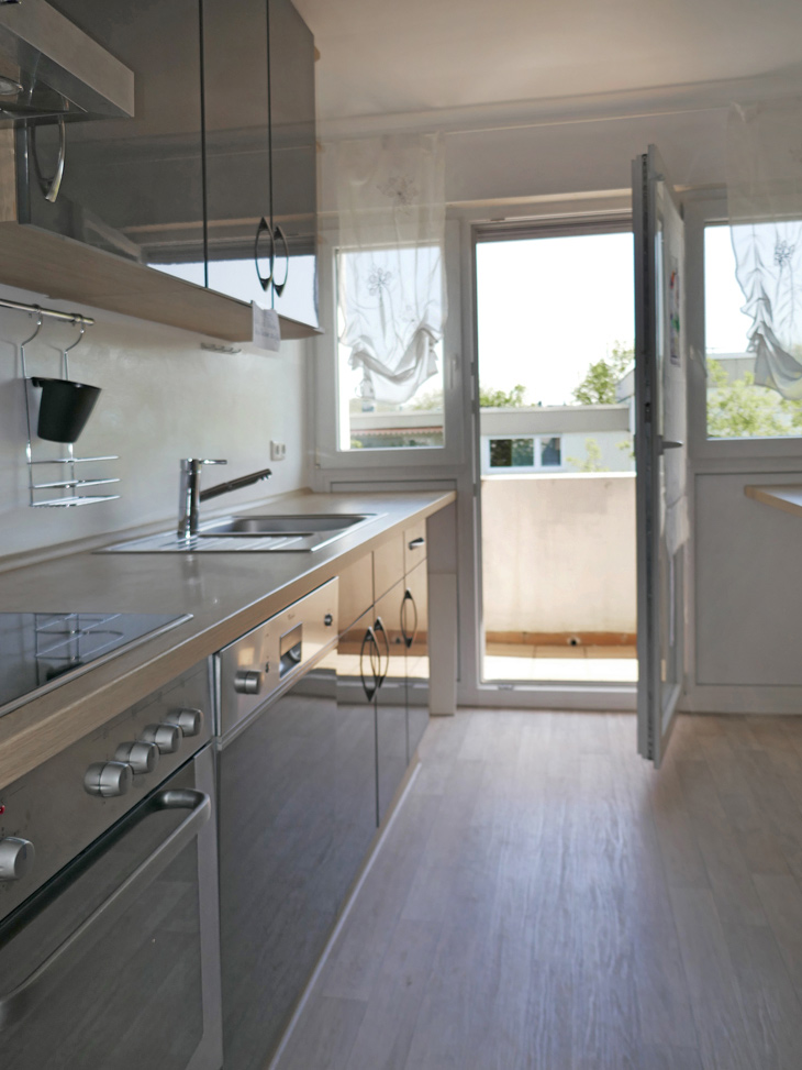 K�che mit 2. Balkon Wohnung Stuttgart-Birkach