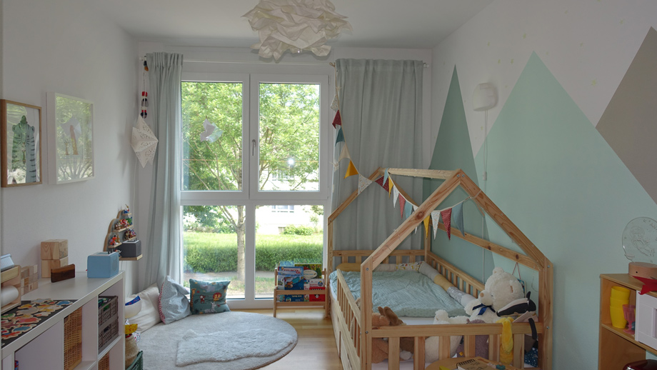 Zimmer 2 Etagenwohnung Esslingen-Gr�ne H�fe