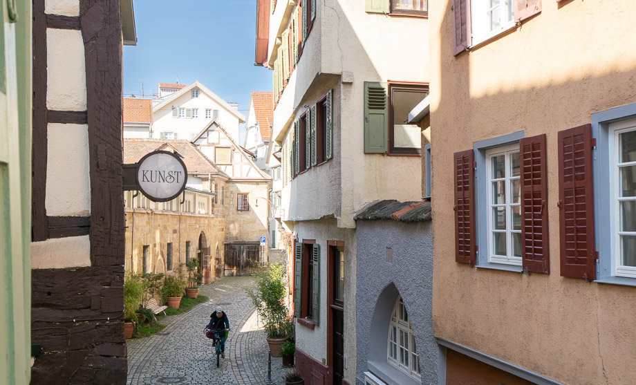 perfekte Lage in der Altstadt, aber mit Parkplatz Etagenwohnung Esslingen