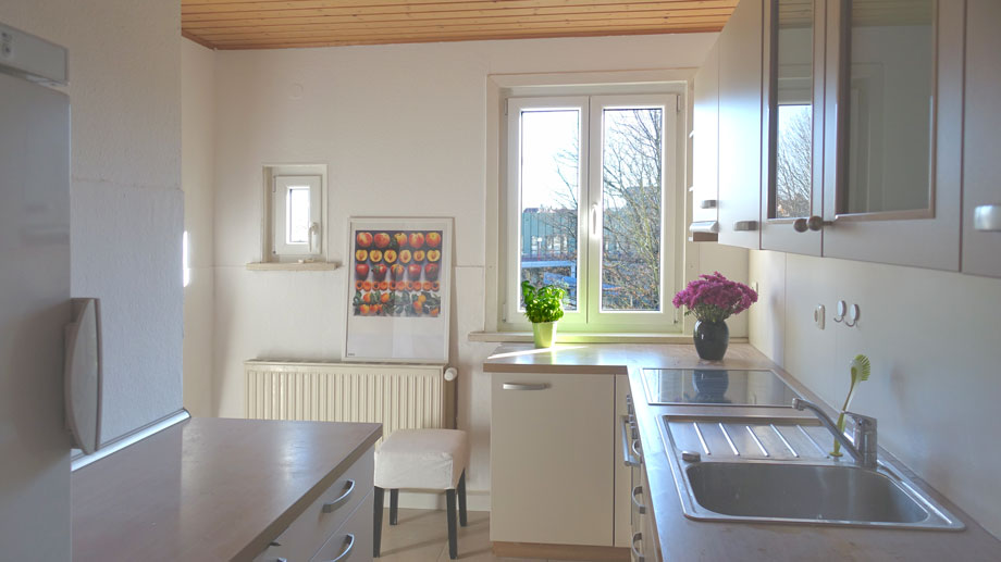 Einbauk�che Dachgeschosswohnung Esslingen-Oberesslingen