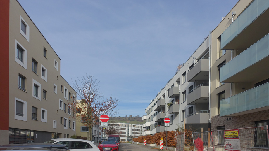 Reinacher-H�rlin-Weg Etagenwohnung Esslingen-Pliensauvorstadt- Gr�ne H�fe