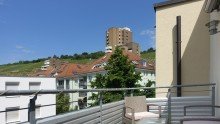 Blick zu den Weinbergen Stadtmitte: Ruhig und modern wohnen