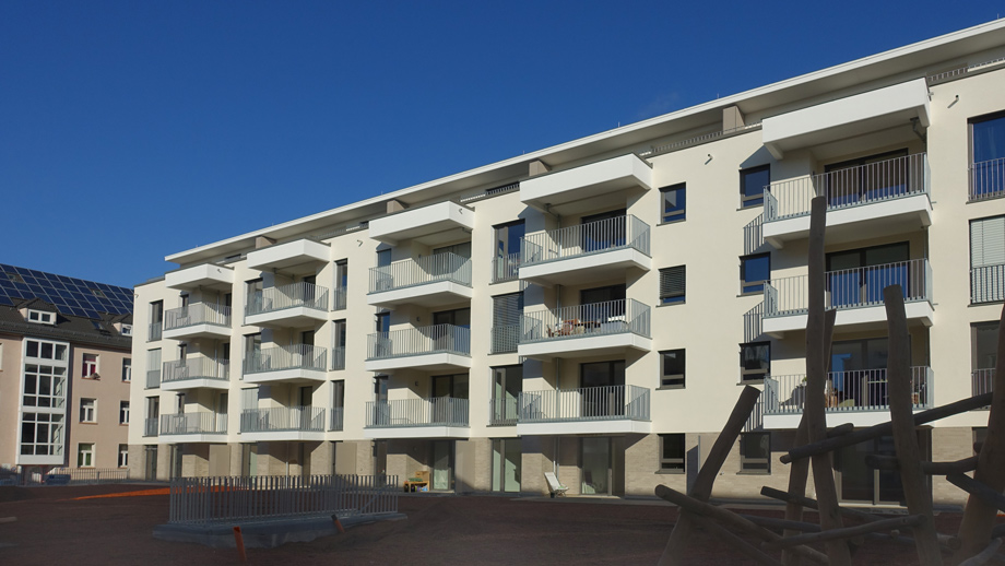 Ansicht Gartenseite Erdgeschosswohnung Esslingen-Hohenkreuz