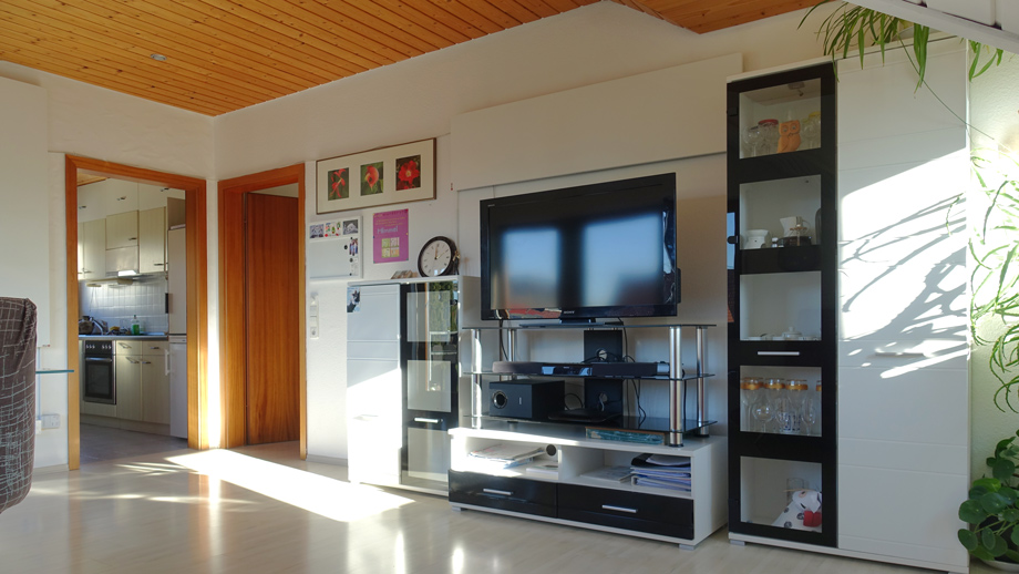 Wohnzimmer Dachgeschosswohnung Metzingen-Neuhausen