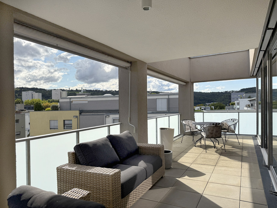 Dachterrasse Penthousewohnung Esslingen-Gr�ne H�fe