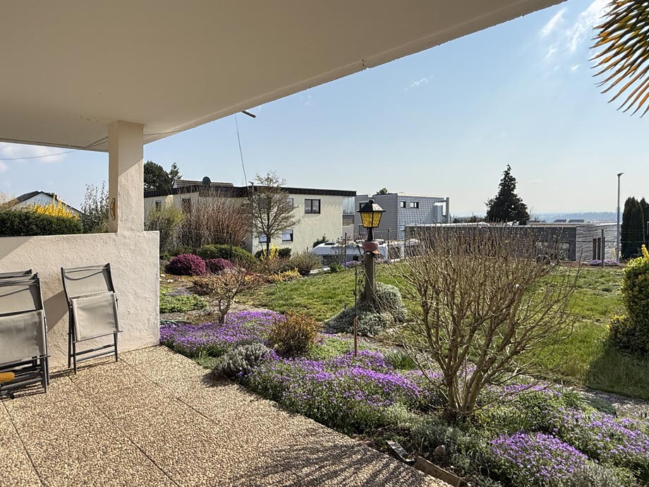 S�d-Terrasse Einfamilienhaus Esslingen-Serach