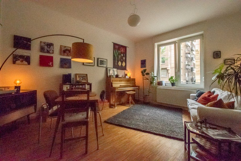 Wohnzimmer Erdgeschosswohnung Stuttgart