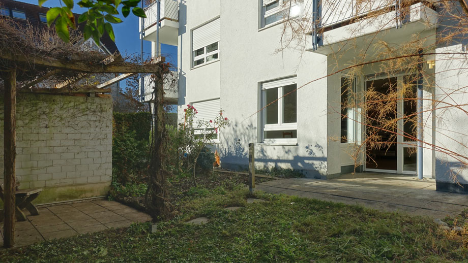 Garten mit 2 Terrassen Erdgeschosswohnung T�bingen-Lustnau-St�udach