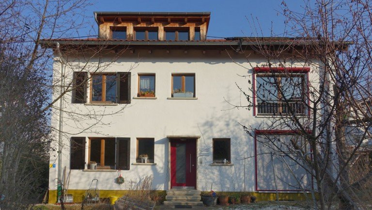  Esslingen-Zollberg Erdgeschosswohnung Baubiologisch Wohnen mit Garten in netter Hausgemeinschaft