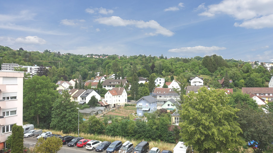 Aussicht Wohnung Esslingen