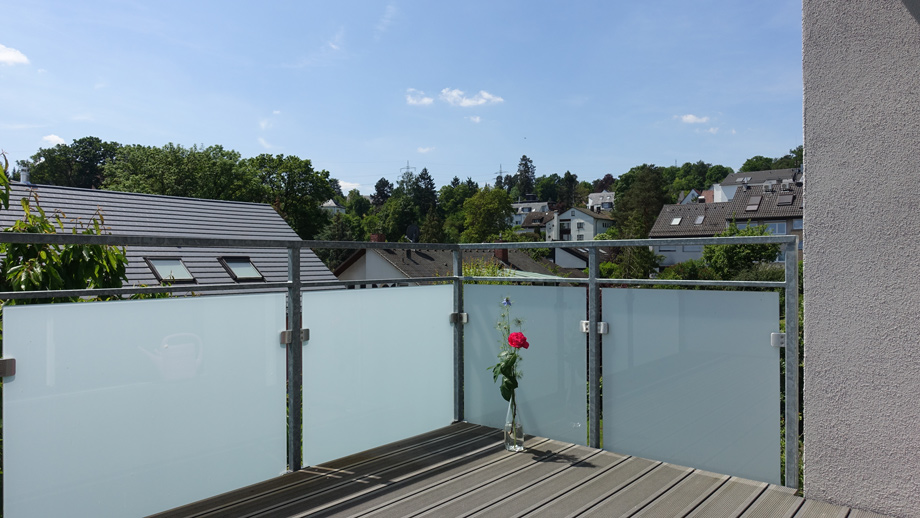 Balkon mit Blick ins Gr�ne Wohnung Stuttgart-Vaihingen