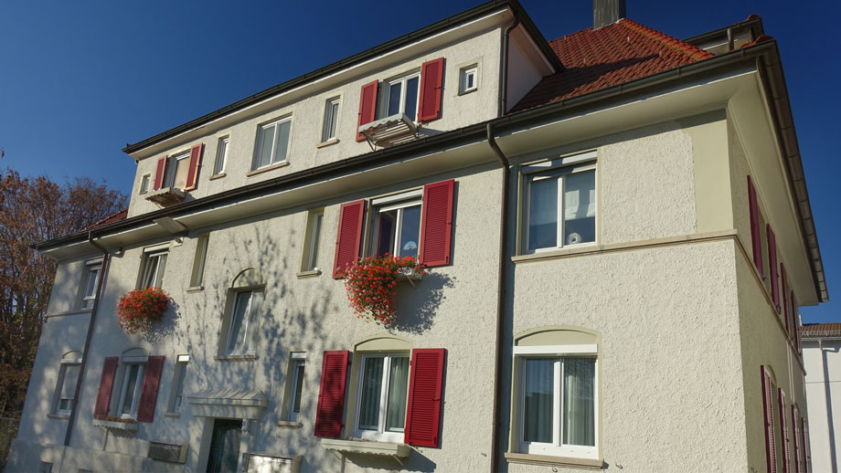 Eingangsseite Dachgeschosswohnung Esslingen-Oberesslingen
