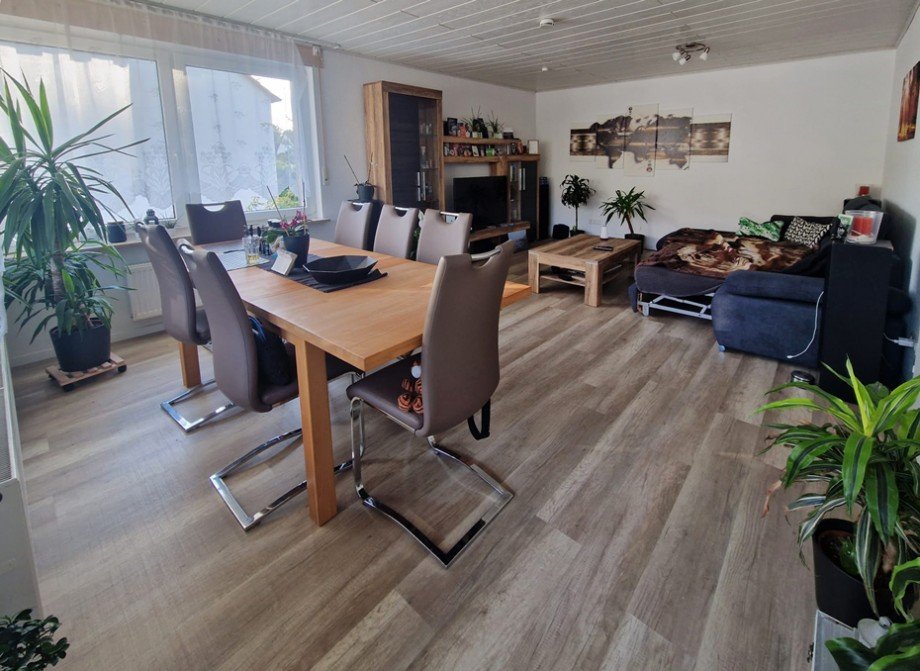 gro�es Wohnzimmer Etagenwohnung Schw�bisch Hall